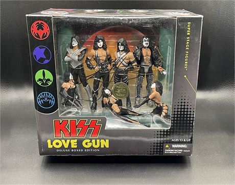 Gene Simmons Auctions - KISS Love Gun Box Set - Signed by Gene Simmons