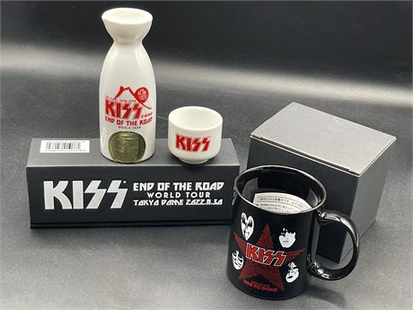 Japan - KISS EOTR Tour Saki Set & Coffee Mug