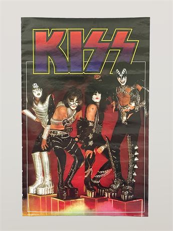 1977 KISS Aucoin Western Graphics Cubes Poster #41