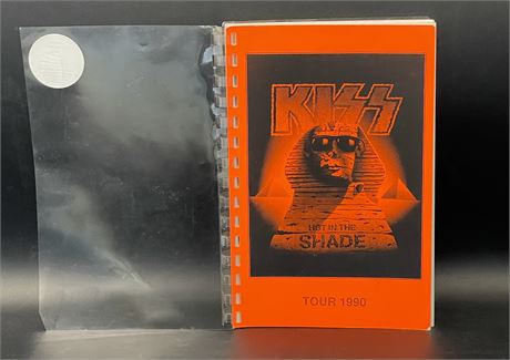 1990 Hot In The Shade Tour KISS Band Itinerary